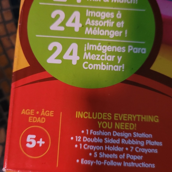 Color zone Fasion plates Toy Girl's age 5 and older, Preowned Never used. - Picture 8 of 16